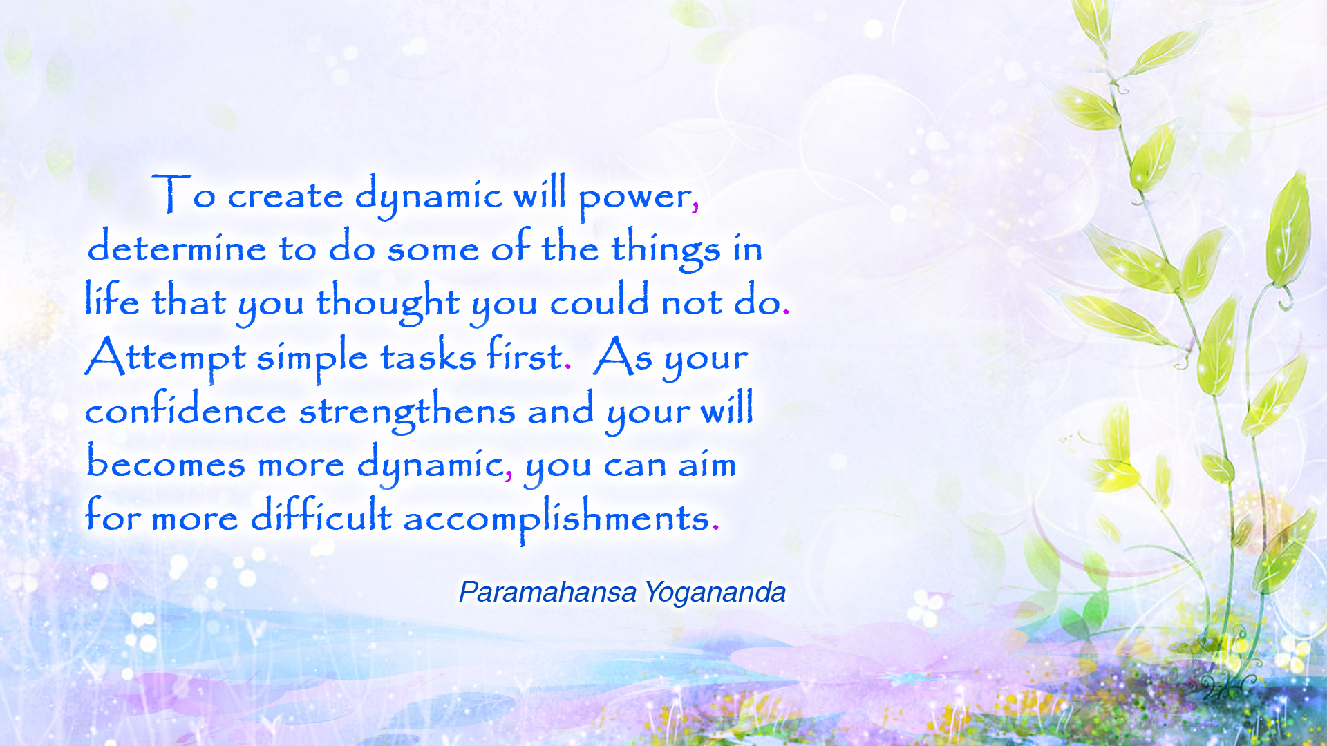 Yogananda dynamic wallpaper